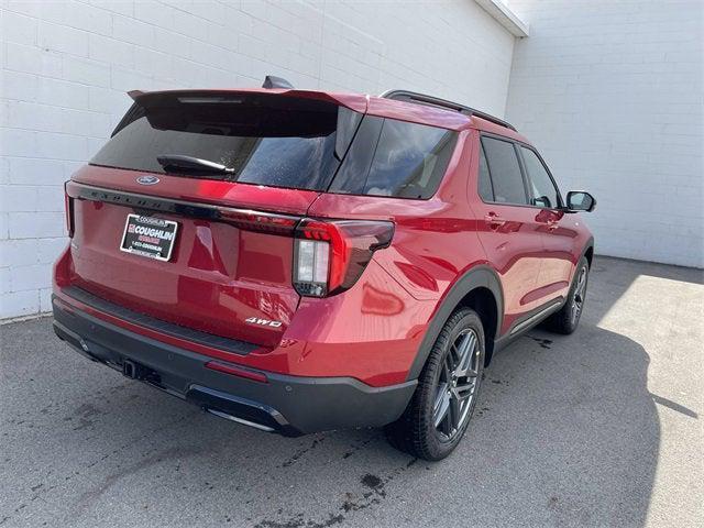 Photo of 2025 Rapid Red Metallic Tinted Clearcoat Ford Explorer