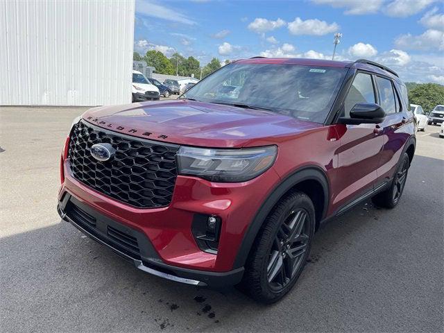 Photo of 2025 Rapid Red Metallic Tinted Clearcoat Ford Explorer