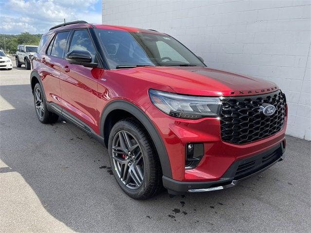 Photo of 2025 Rapid Red Metallic Tinted Clearcoat Ford Explorer