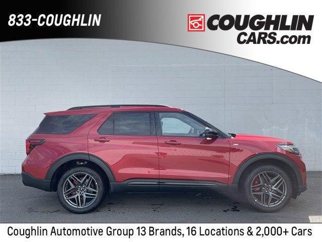 Photo of 2025 Rapid Red Metallic Tinted Clearcoat Ford Explorer