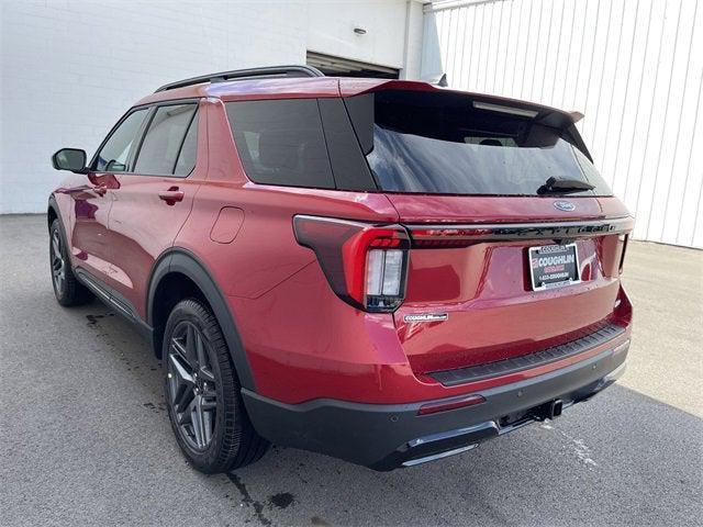 Photo of 2025 Rapid Red Metallic Tinted Clearcoat Ford Explorer