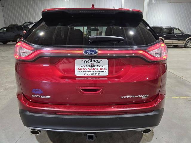 Photo of 2017 Ruby Red Ford Edge