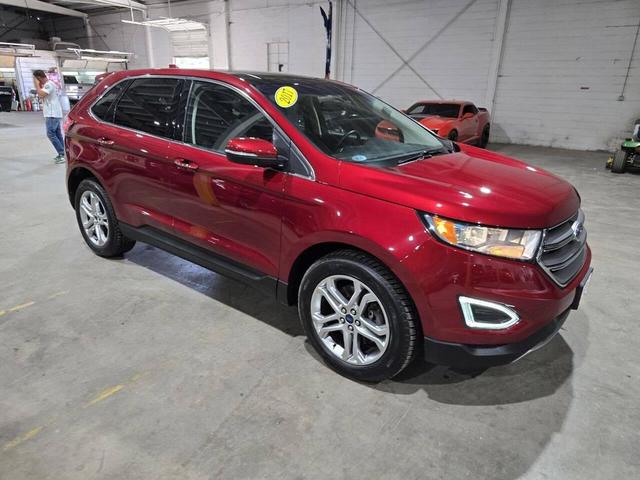 Photo of 2017 Ruby Red Ford Edge