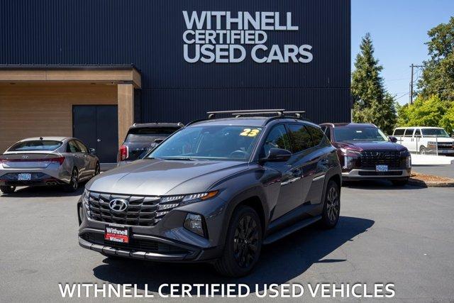 Photo of 2023 Gray Hyundai TUCSON