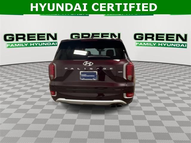 Photo of 2021 Red Hyundai PALISADE