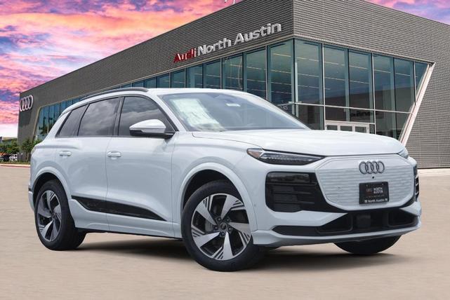 Photo of 2025 Glacier White Metallic Audi Q6 e-tron