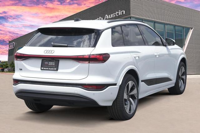 Photo of 2025 Glacier White Metallic Audi Q6 e-tron