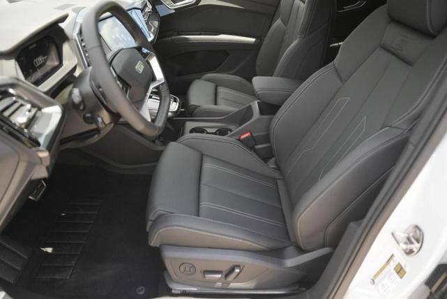 Photo of 2025 Glacier White Metallic Audi Q4 e-tron