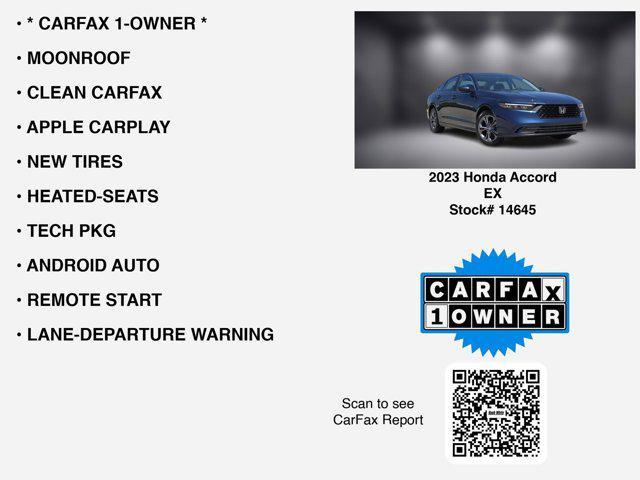 Photo of 2023 Canyon River Blue Metallic Honda Accord