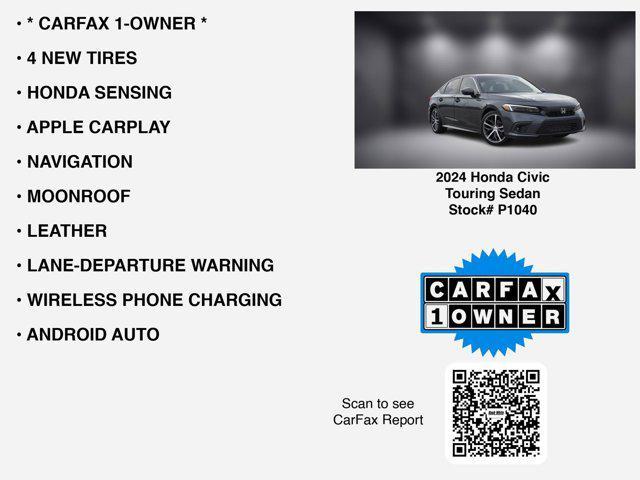 Photo of 2024 Meteorite Gray Metallic Honda Civic