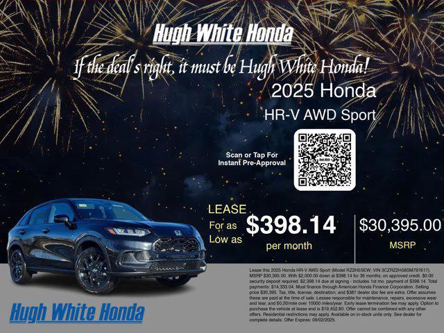 Photo of 2025 Crystal Black Pearl Honda HR-V