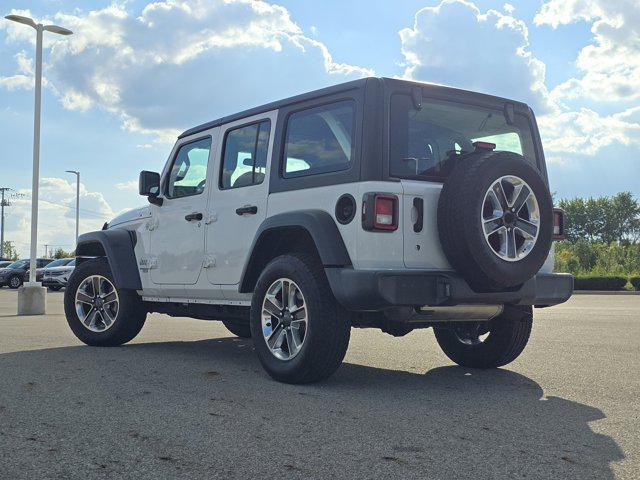Photo of 2021 Bright White Clearcoat Jeep Wrangler Unlimited
