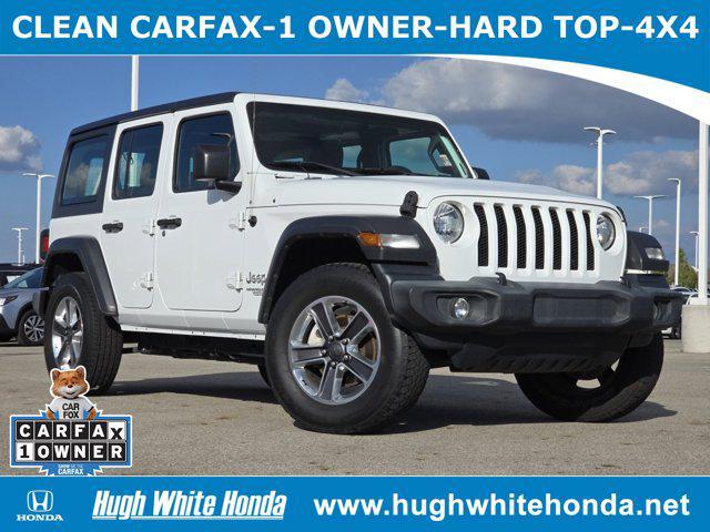 Photo of 2021 Bright White Clearcoat Jeep Wrangler Unlimited