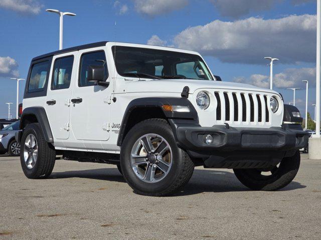 Photo of 2021 Bright White Clearcoat Jeep Wrangler Unlimited