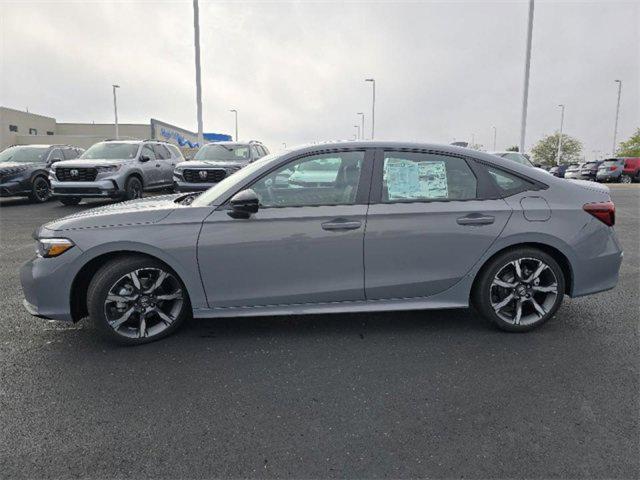 Photo of 2025 Urban Gray Pearl Honda Civic Hybrid