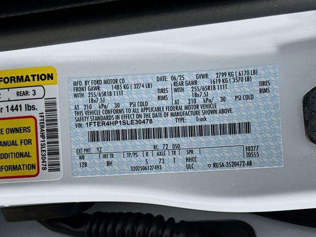 Photo of 2025 Oxford White Ford Ranger