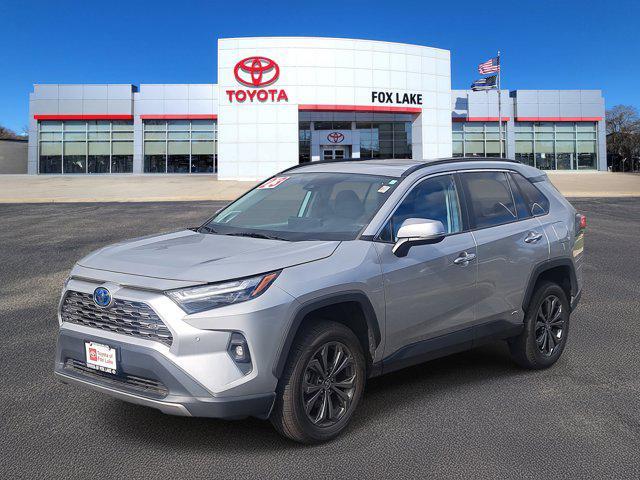 Photo of 2023 Silver Sky Metallic Toyota RAV4 Hybrid