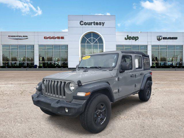 Photo of 2018 Sting-Gray Clearcoat Jeep Wrangler Unlimited