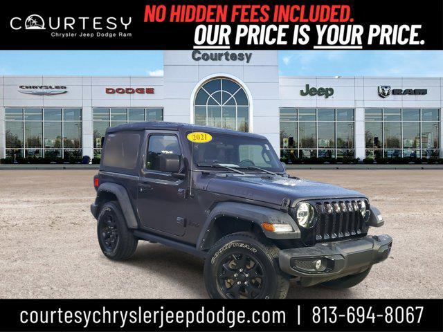 Photo of 2021 Granite Crystal Metallic Clearcoat Jeep Wrangler