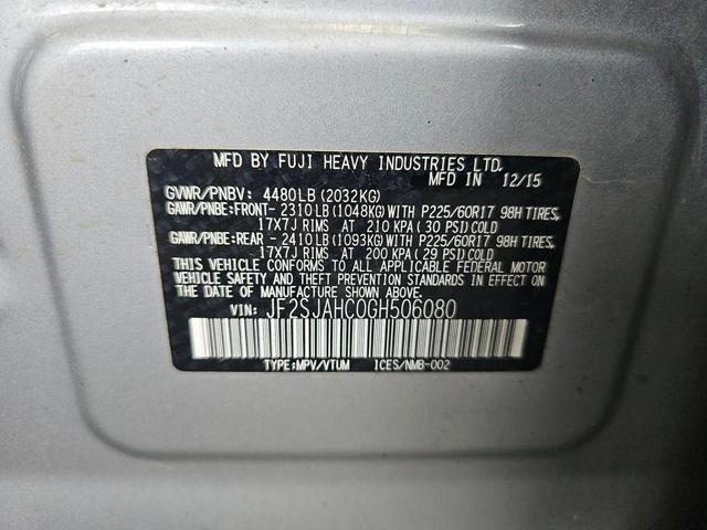 Photo of 2016 Ice Silver Metallic Subaru Forester