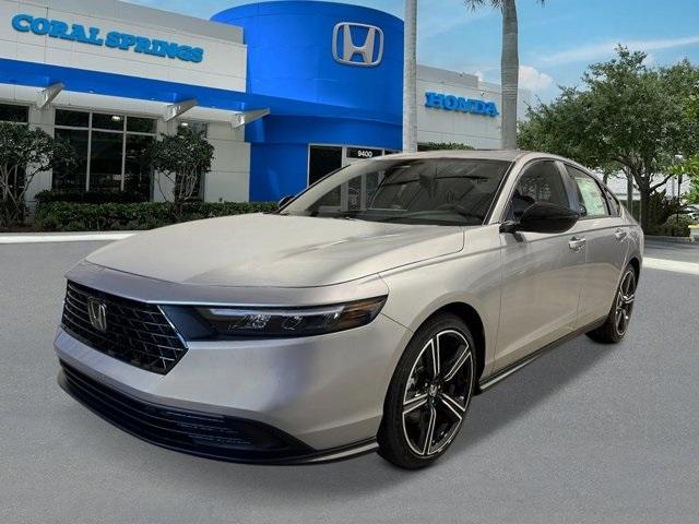 Photo of 2025 Solar Silver Metallic Honda Accord Hybrid