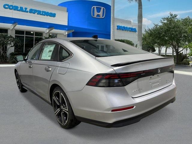 Photo of 2025 Solar Silver Metallic Honda Accord Hybrid