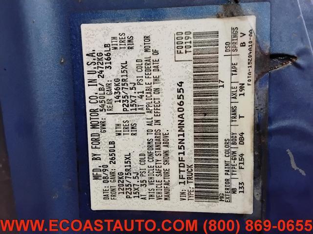 Photo of 1991 BLUE Ford F-150