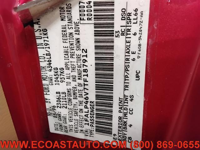 Photo of 1996 RED Ford Mustang