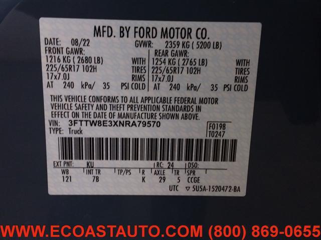 Photo of 2022 Velocity Blue Metallic Ford Maverick