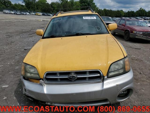 Photo of 2003 Yellow Subaru Baja