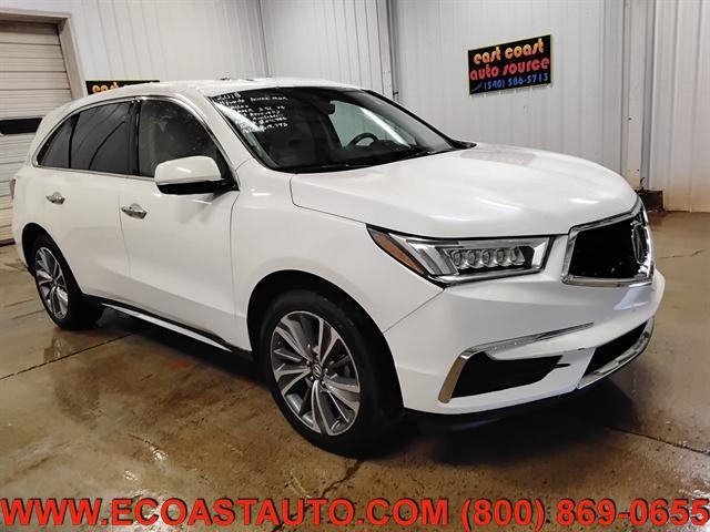 Photo of 2018 White Diamond Pearl Acura MDX