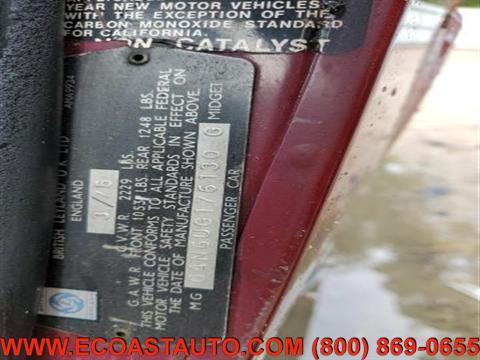 Photo of 1976 Red MG Midget