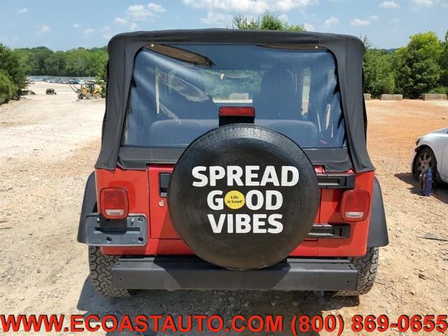 Photo of 2006 RED Jeep Wrangler