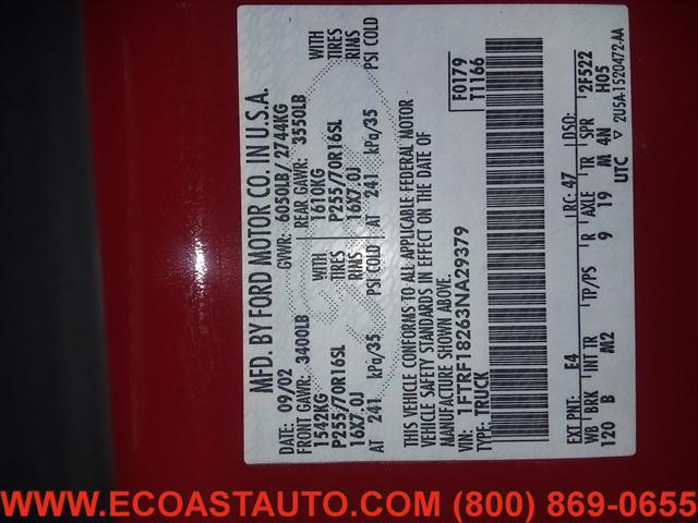 Photo of 2003 Bright Red Ford F-150