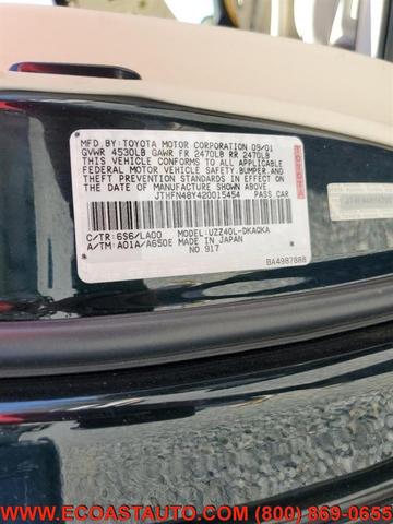 Photo of 2002 GREEN Lexus SC 430