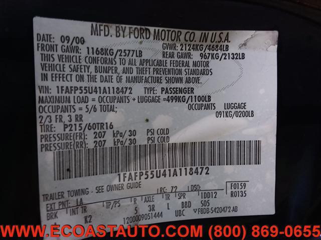 Photo of 2001 Medium Royal Blue Metallic Ford Taurus