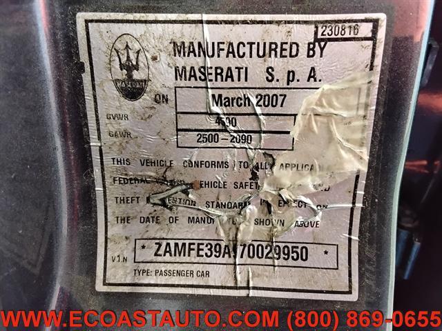 Photo of 2007 Touring Grey Metallic Maserati Quattroporte