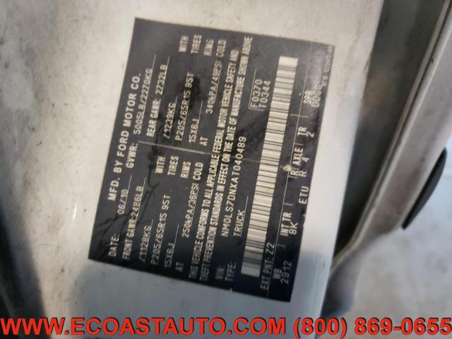 Photo of 2010 Frozen White Ford Transit Connect