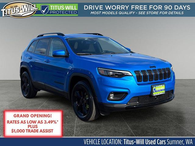 Photo of 2021 Hydro Blue Pearlcoat Jeep Cherokee