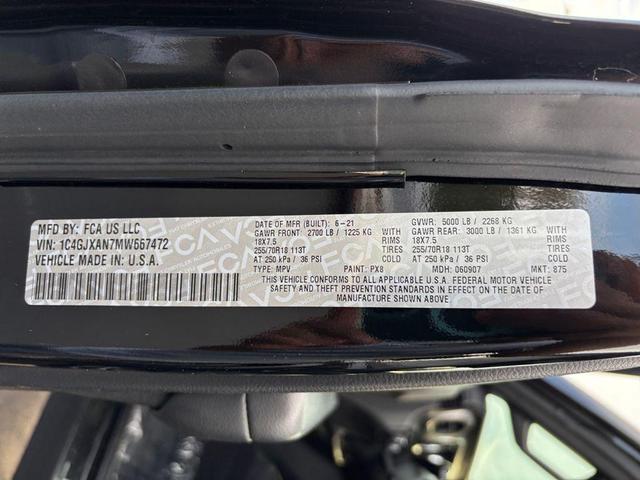 Photo of 2021 Black Clearcoat Jeep Wrangler