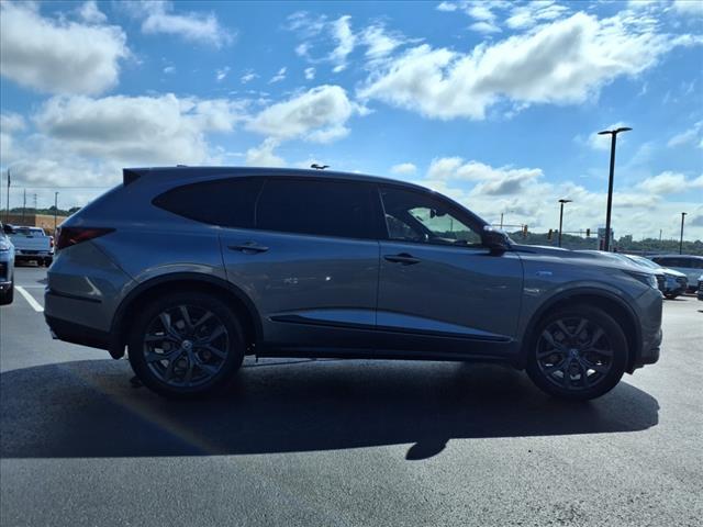 Photo of 2022 Liquid Carbon Metallic Acura MDX