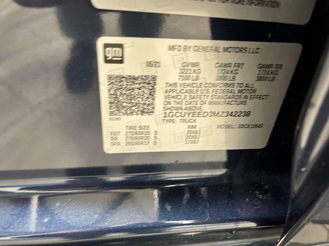 Photo of 2021 Northsky Blue Metallic Chevrolet Silverado 1500