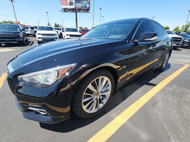 Photo of 2018 Black Obsidian INFINITI Q50