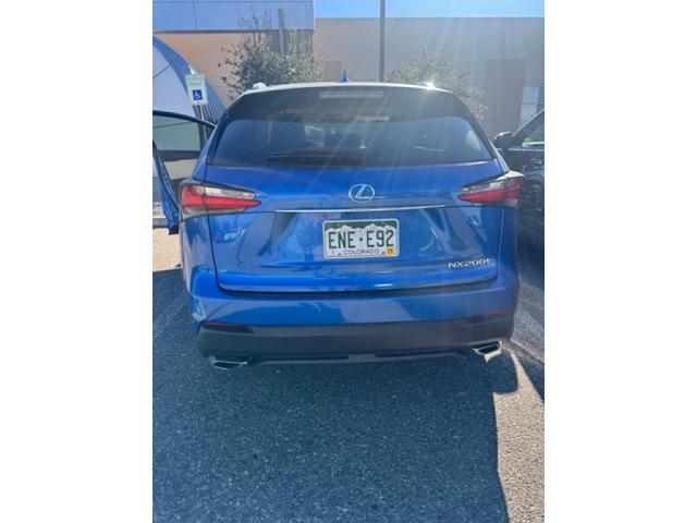 Photo of 2016 Blue Vortex Metallic Lexus NX 200t
