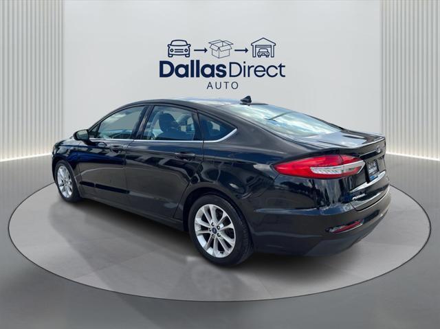 Photo of 2020 Agate Black Metallic Ford Fusion