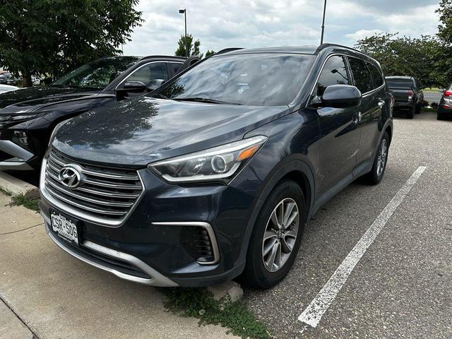 Photo of 2017 Blue Hyundai SANTA FE