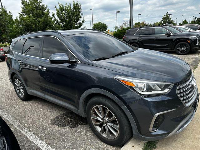 Photo of 2017 Blue Hyundai SANTA FE