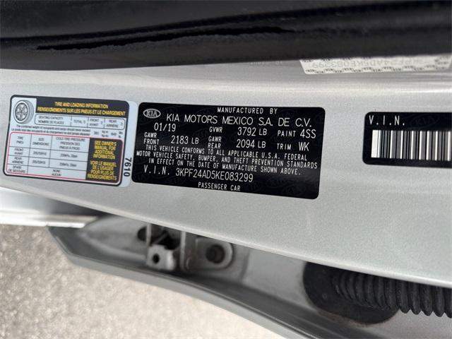 Photo of 2019 Silky Silver Kia Forte