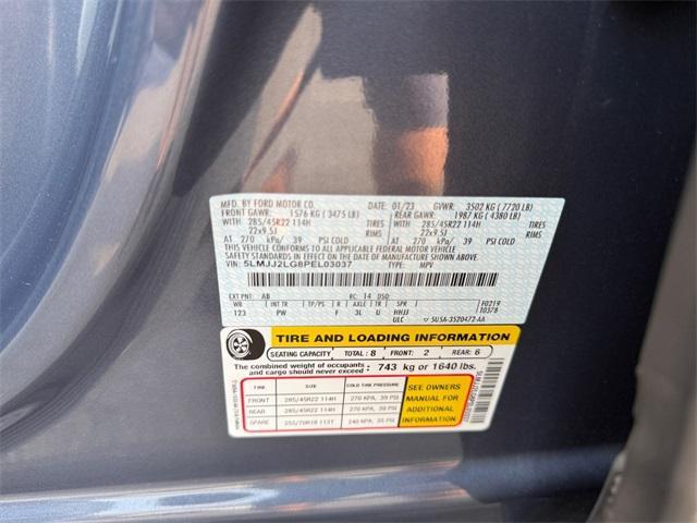 Photo of 2023 Ocean Drive Blue Lincoln Navigator