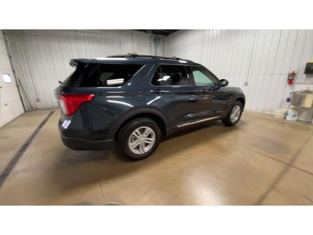 Photo of 2024 Medium Blue Metallic Ford Explorer
